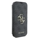 Etui Guess 4G Metal Logo na iPhone 16 Pro Max - czarne