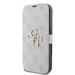 Etui Guess 4G Metal Logo na iPhone 16 Pro Max - różowe