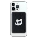 Powerbank Karl Lagerfeld Choupette Head Pin MagSafe indukcyjny 5000mAh 16W - czarny