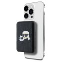 Powerbank Karl Lagerfeld Karl&Choupette Head Pin MagSafe indukcyjny 5000mAh 16W - czarny