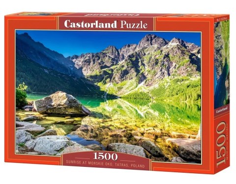 Castor Puzzle 1500 elementów Morskie Oko Wschód Słońca Tatry