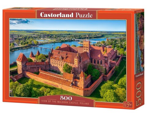 Castor Puzzle 500 elementów Widok na Zamek Malbork Polska