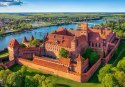 Castor Puzzle 500 elementów Widok na Zamek Malbork Polska