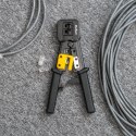 Zaciskarka wtyków przelotowych RJ45, RJ12, RJ11