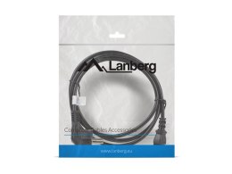 KABEL ZASILAJĄCY CEE 7/7->IEC 320 C13 1.8M VDE CZARNY LANBERG