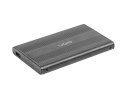 OBUDOWA HDD/SSD ZEWNĘTRZNA UGO MARAPI S120 SATA 2.5" USB 2.0 ALUMINIUM CZARNA