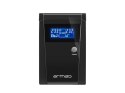 UPS ARMAC OFFICE O/1000F/LCD LINE-INTERACTIVE 1000VA 3X SCHUKO USB-B LCD METALOWA OBUDOWA