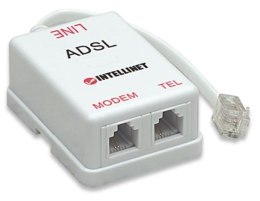 Intellinet Rozdzielacz 2/1 RJ11 ADSL