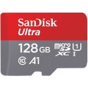 SanDisk Ultra microSDXC 128GB 100MB/s A1 + Adapter SD