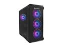 OBUDOWA GENESIS IRID 503 ARGB V2 MATX MINI TOWER Z OKNEM CZARNA