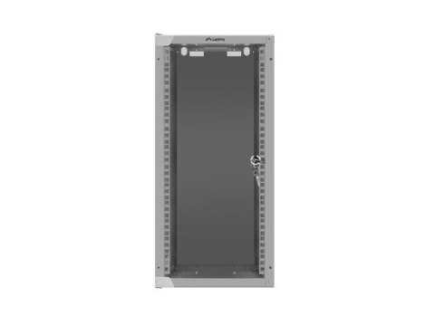 SZAFA INSTALACYJNA RACK WISZĄCA 10" 12U 280X310 SZARA DRZWI SZKLANE LANBERG (FLAT PACK)