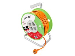 PRZEDŁUŻACZ BĘBNOWY 40M 4X2P+Z, 16A, 3680W, PRZEWÓD 3X1.5MM H05VV-F ARMAC