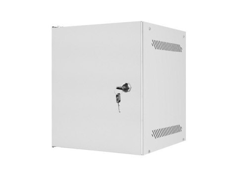 SZAFA INSTALACYJNA RACK WISZĄCA 10" 6U 280X310 SZARA DRZWI METALOWE LANBERG (FLAT PACK)