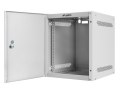 SZAFA INSTALACYJNA RACK WISZĄCA 10" 6U 280X310 SZARA DRZWI METALOWE LANBERG (FLAT PACK)