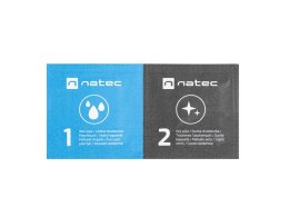 CHUSTECZKI CZYSZCZĄCE NATEC RACCOON 2IN1 CLEANING WIPES WET-DRY 50-PACK