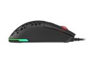 MYSZ DLA GRACZY GENESIS KRYPTON 750 LEKKA 8000DPI RGB CZARNA GAMINGOWA PAW3333 (PO TESTACH)