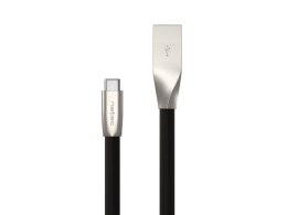 KABEL USB-C(M)->USB-A(M) 2.0 1M CZARNY METAL NATEC PRATI