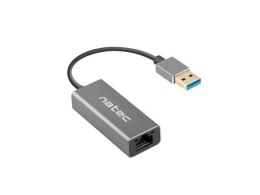 KARTA SIECIOWA NATEC CRICKET USB 3.0 1X RJ45 1GB NA KABLU (USZKODZONE OPAKOWANIE)