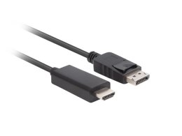 KABEL DISPLAYPORT(M) V1.1 ->HDMI(M) 1.8M CZARNY LANBERG