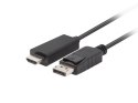 KABEL DISPLAYPORT(M) V1.1 ->HDMI(M) 3M CZARNY LANBERG