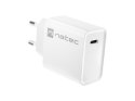 ŁADOWARKA SIECIOWA NATEC RIBERA 1X USB-C 20W BIAŁA (USZKODZONE OPAKOWANIE)