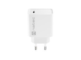 ŁADOWARKA SIECIOWA NATEC RIBERA 1X USB-C 20W BIAŁA