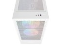 OBUDOWA NZXT H5 FLOW RGB MIDI TOWER Z OKNEM BIAŁA