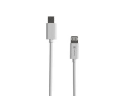 KABEL LIGHTNING(M)->USB-C(M) 1M BIAŁY MFI NATEC PRATI