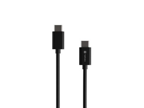 KABEL USB-C M/M 2.0 1M PD 100W CZARNY NATEC PRATI