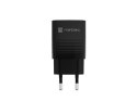 ŁADOWARKA SIECIOWA NATEC RIBERA GAN 1X USB-A + 1X USB-C 30W CZARNA