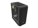 OBUDOWA FURY SHOBO SH4 RGB MIDI TOWER Z OKNEM CZARNA