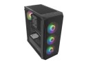 OBUDOWA FURY SHOBO SH4F RGB MIDI TOWER Z OKNEM CZARNA