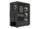 OBUDOWA FURY SHOBO SH4F RGB MIDI TOWER Z OKNEM CZARNA