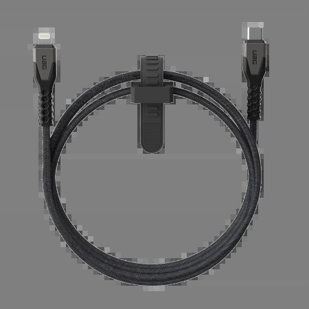 Kabel UAG Rugged Cable USB-C 30W 1,5 m - szary