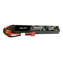 Akumulator Gens Ace 25C 1200mAh 3S1P 11.1V Saddle Airsoft Gun Lipo z konektorem T Plug