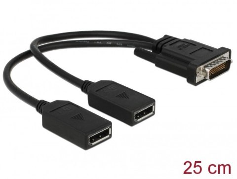 Delock Adapter DMS-59 M - 2x DisplayPort