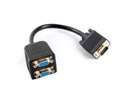 LANBERG Adapter VGA (M) -> 2x VGA (F) 20cm