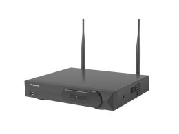 LANBERG Zestaw do monitoringu Rejestrator NVR 4 kanałowy WiFi + 4 kamery IP WiFi 2Mpx z akcesoriami