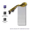 Qoltec Zasilacz PCI-E Smart 1600W | 80 Plus Gold