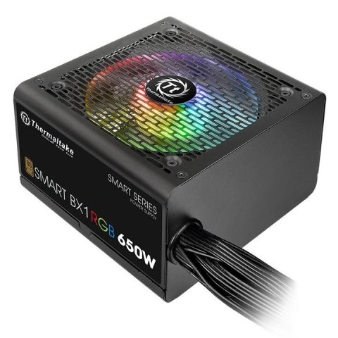 Thermaltake Zasilacz Smart BX1 RGB 650W (80+ Bronze 230V EU, 2xPEG, 120mm, Single Rail)