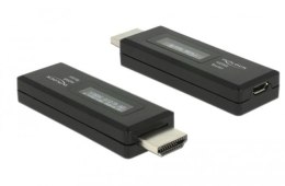 Delock Tester portu HDMI- A wyświetlacz OLED