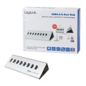 LogiLink Hub biurkowy 7xUSB 3.0 z zasilaczem