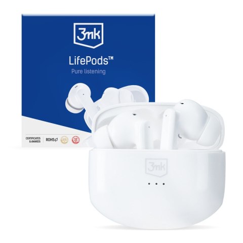 3mk słuchawki bluetooth LifePods białe