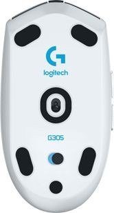 Logitech Mysz bezprzewodowa G305 Lightspeed gaming, biała