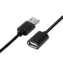 TB Kabel USB AM-AF 1.8 m przedłużacz czarny