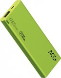 ACC+ Power Bank ACC+ THIN 6000 mAh zielony