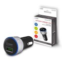 Elmak Ładowarka samochodowa Quick Charge 3.0 Savio SA-06/B, 3A, 5.4A, 2xUSB