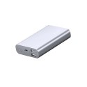 AUKEY PB-AT10 Grey ultraszybki aluminiowy Power Bank | 10050 mAh | 3xUSB | 5.4A | Quick Charge 3.0 | kabel micro USB