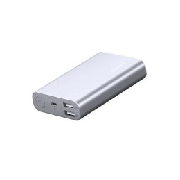 AUKEY PB-AT10 Grey ultraszybki aluminiowy Power Bank | 10050 mAh | 3xUSB | 5.4A | Quick Charge 3.0 | kabel micro USB