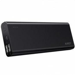 AUKEY PB-AT20 Black ultraszybki aluminiowy Power Bank | 20100 mAh | 3xUSB | 5.4A | Quick Charge 3.0 | kabel micro USB